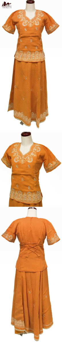 送料無料 インドのドレス チャニヤ・チョウリ(ワケアリ) サリー レディース 女性物 エスニック衣料