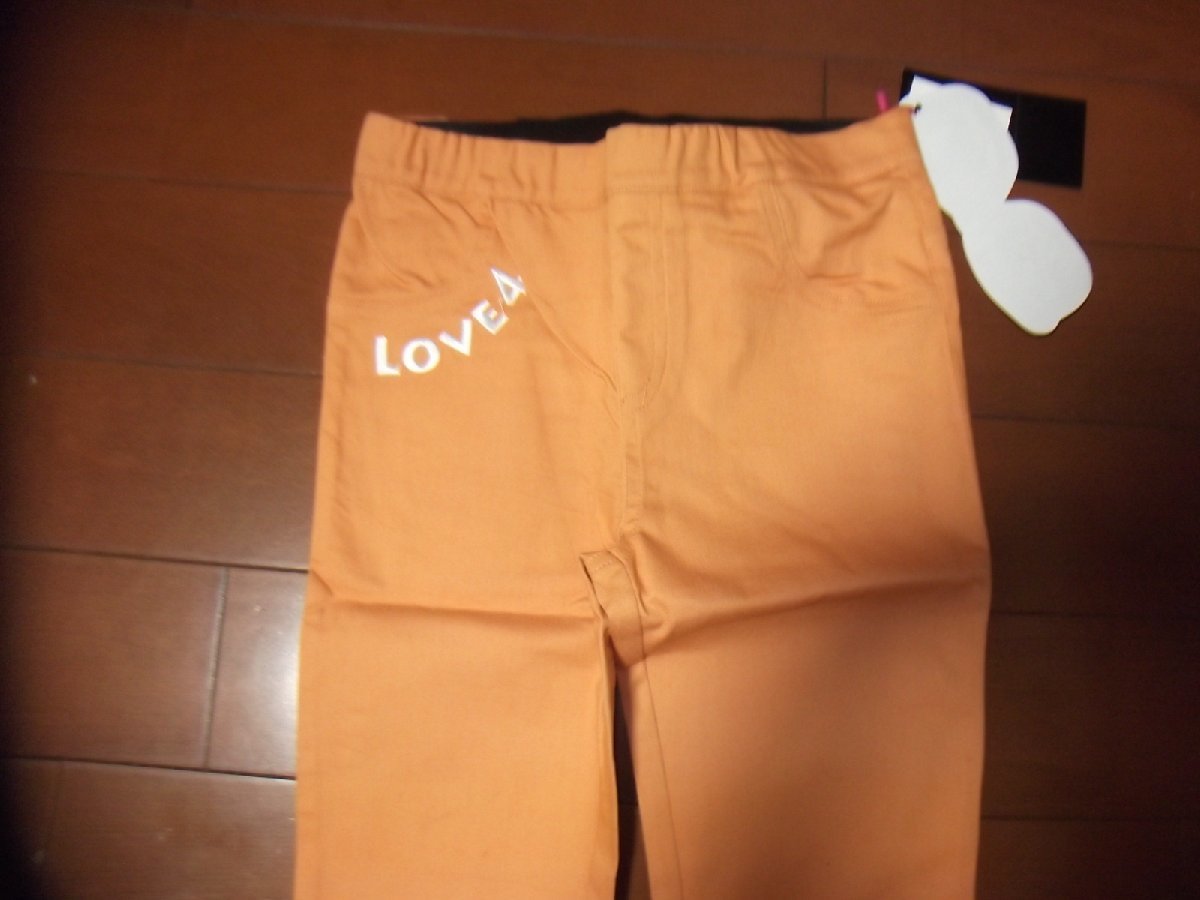 新品 Ｌ4Ｅ　女児　パンツ 　サイズ160 　オレンジ　198円発送可　切手可　LOVE 4 ETERNITY_画像2
