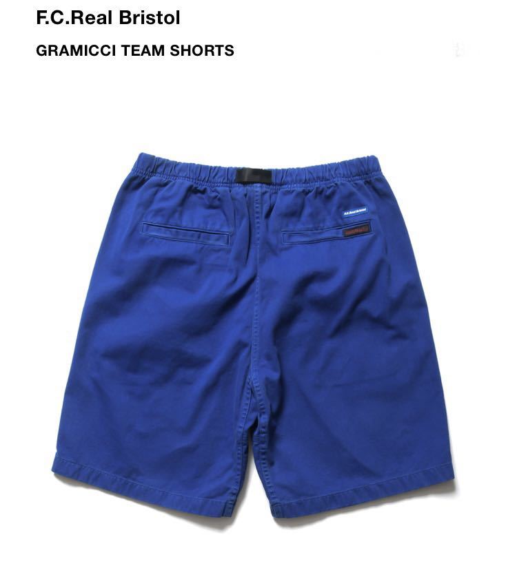 FCRB×GRAMICCI TEAM SHORTS ブルー サイズM - ブランド別