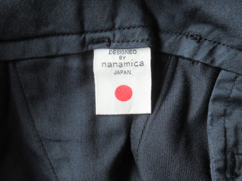 nanamica Wide Chino Pants サイズ34 ネイビー/ノースフェイスパープルレーベルナナミカ