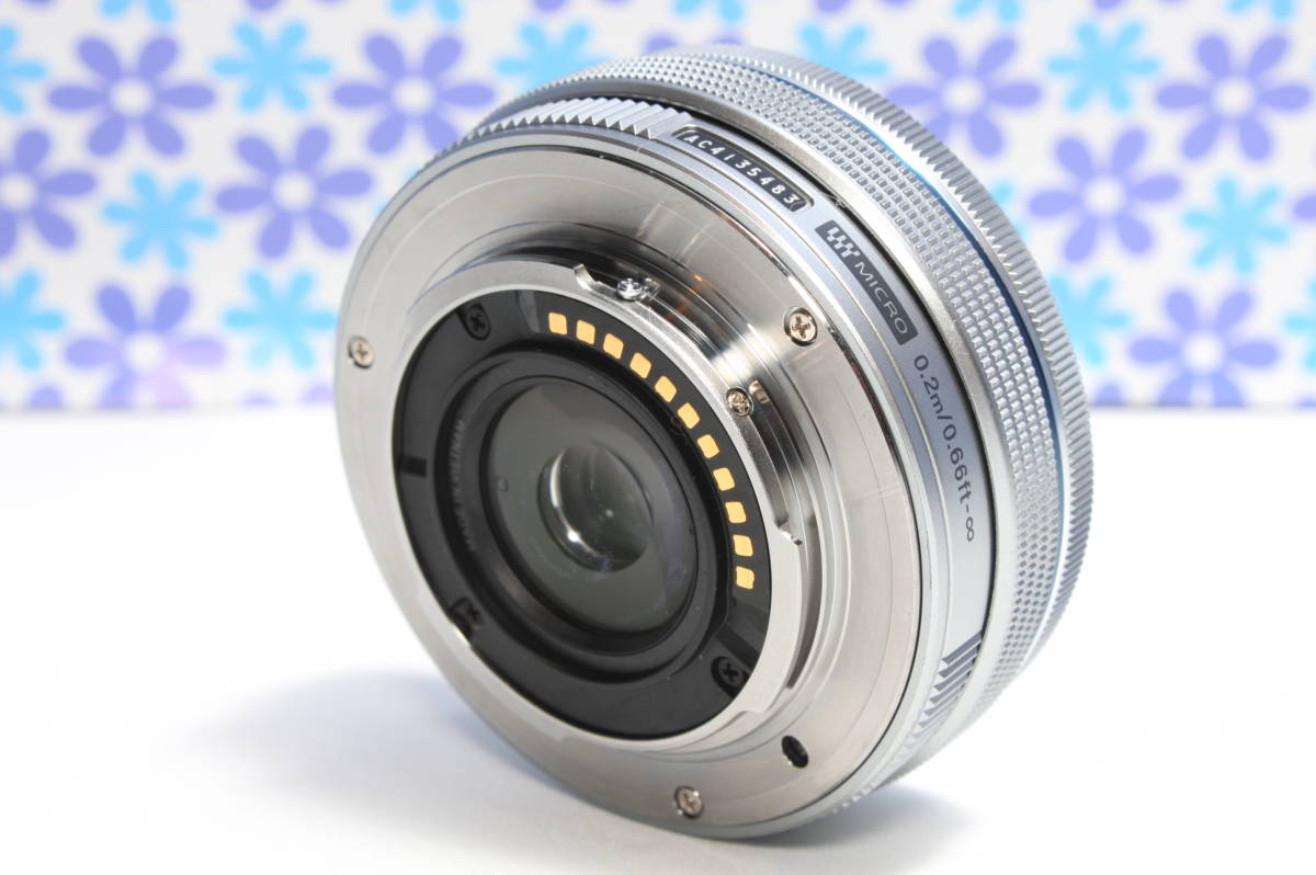 極上美品☆電動ズーム☆OLYMPUS オリンパス 14-42mm EZ☆パンケーキ