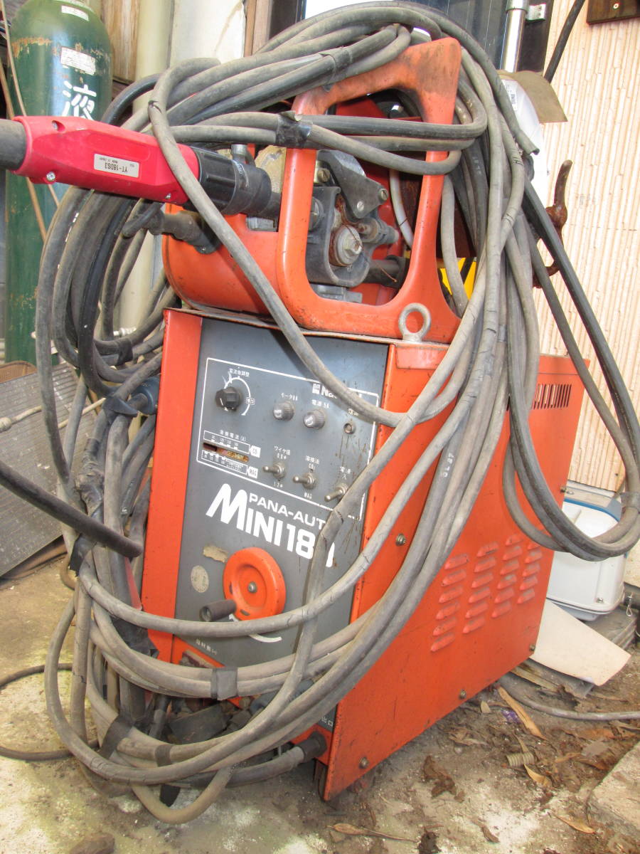PANA-AUTO MiNi180 半自動溶接機 ジャンク品 工具、DIY用品 PANA-AUTO MiNi180 半自動溶接機 ジャンク品 工具、DIY用品