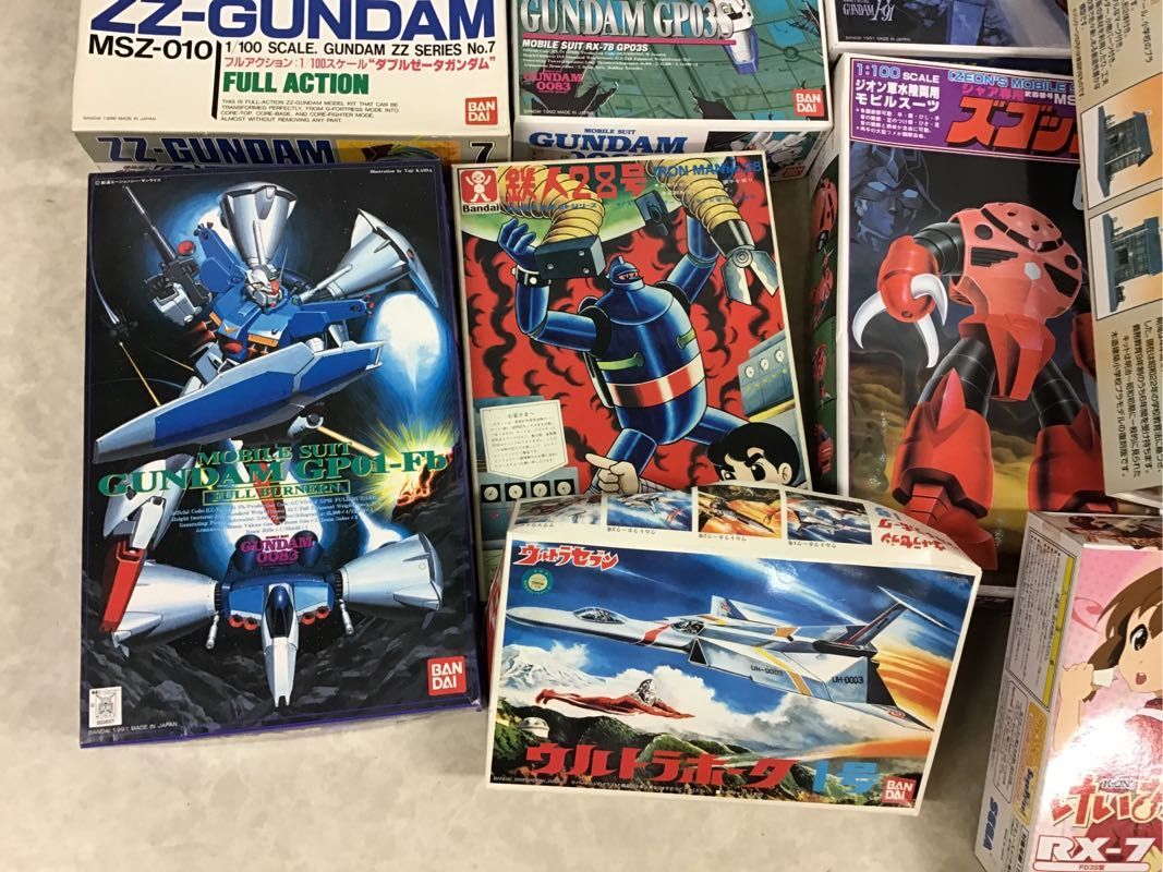 1 jpy ~ including in a package un- possible Junk 1/100 etc. Tetsujin 28 number, Mobile Suit Gundam car a exclusive use zgok other 