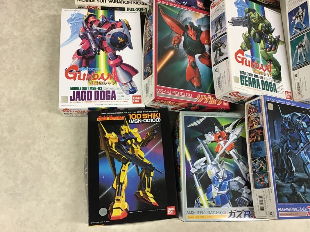 1 jpy ~ including in a package un- possible Junk 1/144 etc. Z type The k, bow,kyube Ray,ν Gundam other 