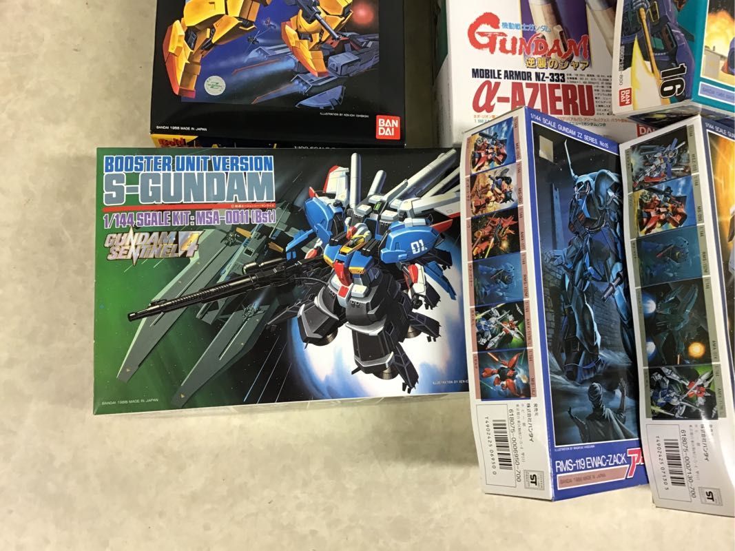 1 jpy ~ including in a package un- possible Junk 1/144 etc. dry sen,ν Gundam,ligaz. other 