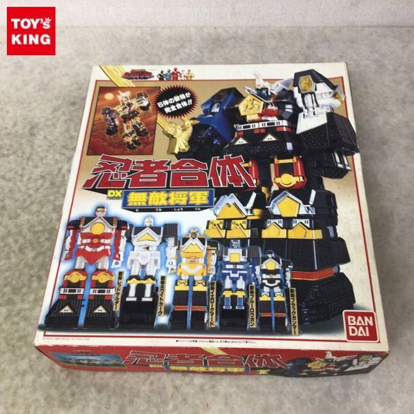 1円~ 欠品 バンダイ 忍者戦隊カクレンジャー 忍者合体DX無敵将軍 bpbd