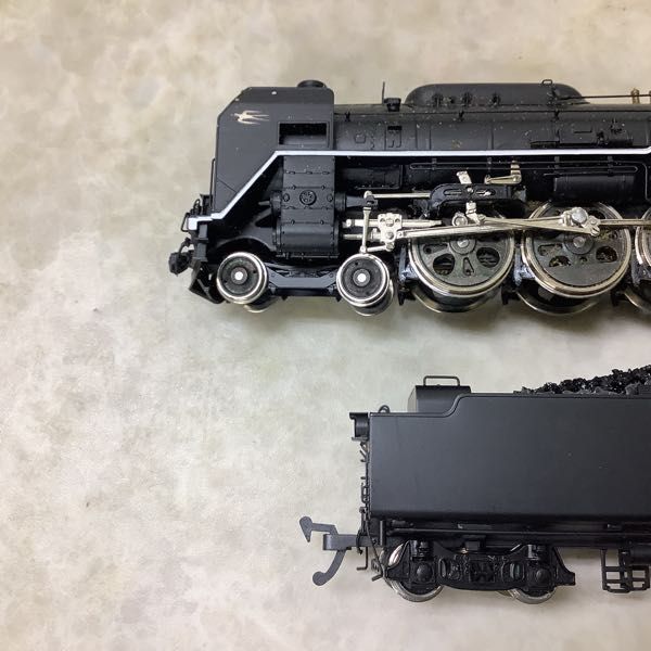 1円~ ジャンク 天賞堂 HOゲージ C62 2 蒸気機関車、炭水車 1円~ ジャンク 天賞堂 HOゲージ C62 2 蒸気機関車、炭水車