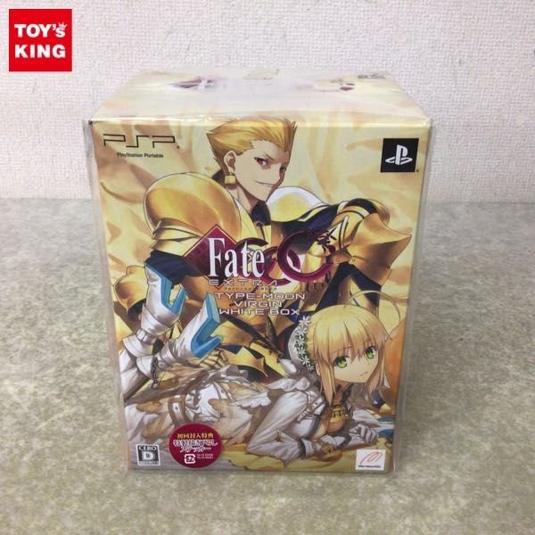 1円～ 未開封 PSPソフト Fate/EXTRA CCC TYPE-MOON VIRGIN WHITE BOX
