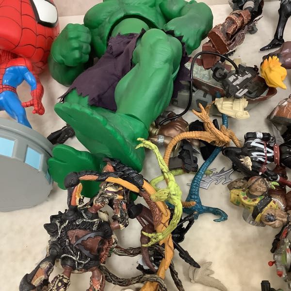 1円~ 訳あり ジャンク マーベル ハルク スパイダーマン 等