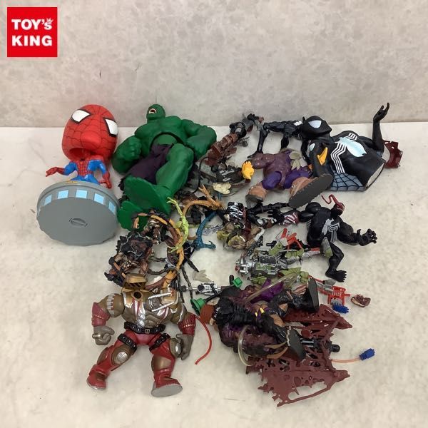1円~ 訳あり ジャンク マーベル ハルク スパイダーマン 等