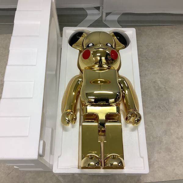 正規店定番 BE@RBRICK GOLD CHROME Ver. 1000% BE@RBRICKの通販 by