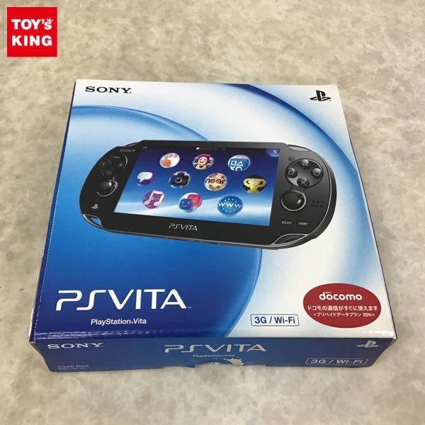 上品】 PlayStation Vitaクリスタル ブラックPCH-1100 zlote-arkady.pl
