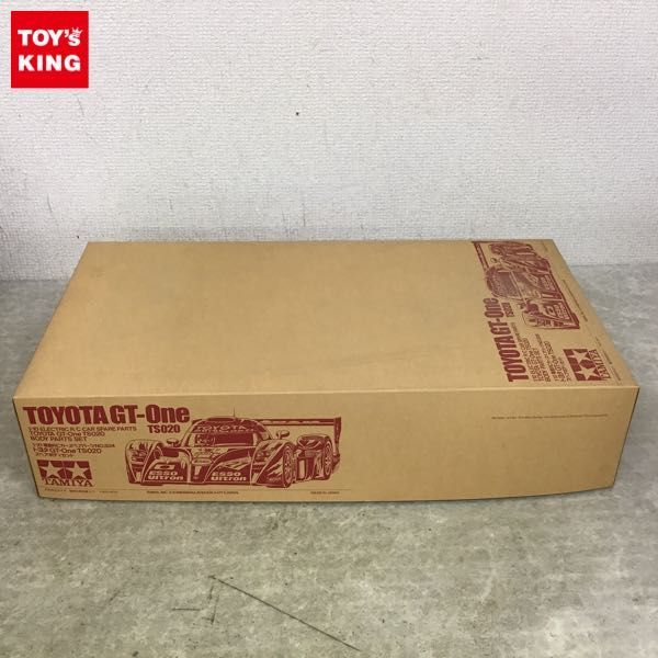 1円～ タミヤ 1/10 電動RCカー スペアパーツ トヨタ GT-One TS020 スペアボディセット_画像1