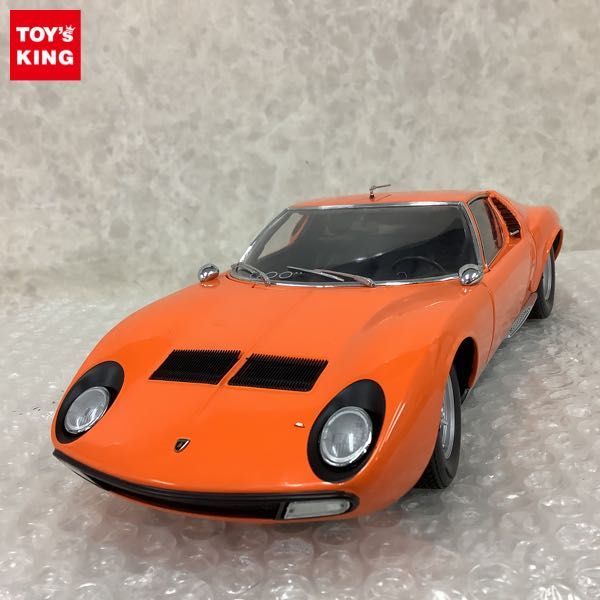 1円~ 箱無 京商 1/18 ランボルギーニ ミウラ P400 SV オレンジ www