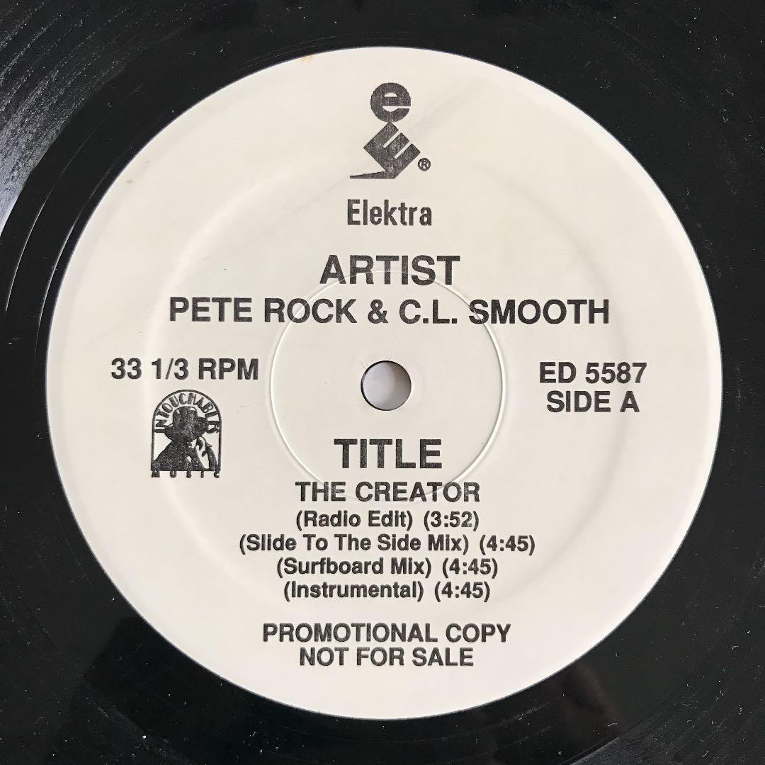 鬼レア Pete Rock & C.L. Smooth - The Creator / Mecca & The Soul Brother