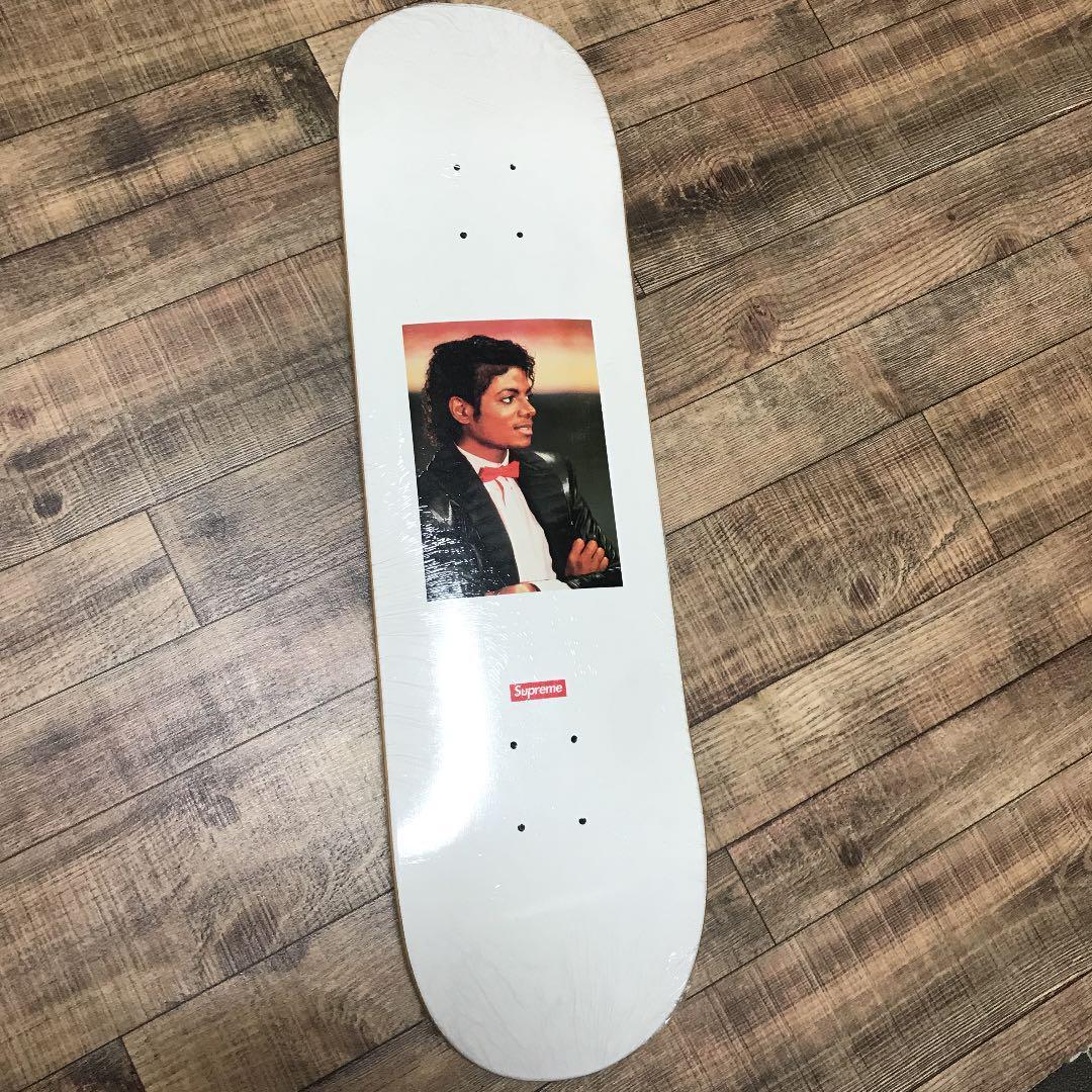 17S/S Supreme Michael Jackson Skateboad Deck シュプリーム マイケルジャクソン スケートボード デッキ 白 White ホワイト Box Logo