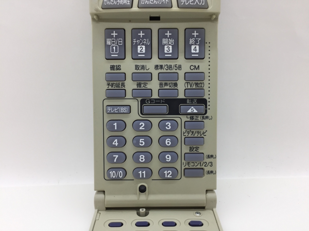 パナソニック　リモコン　EUR7906KB0　中古品M-6083_画像2