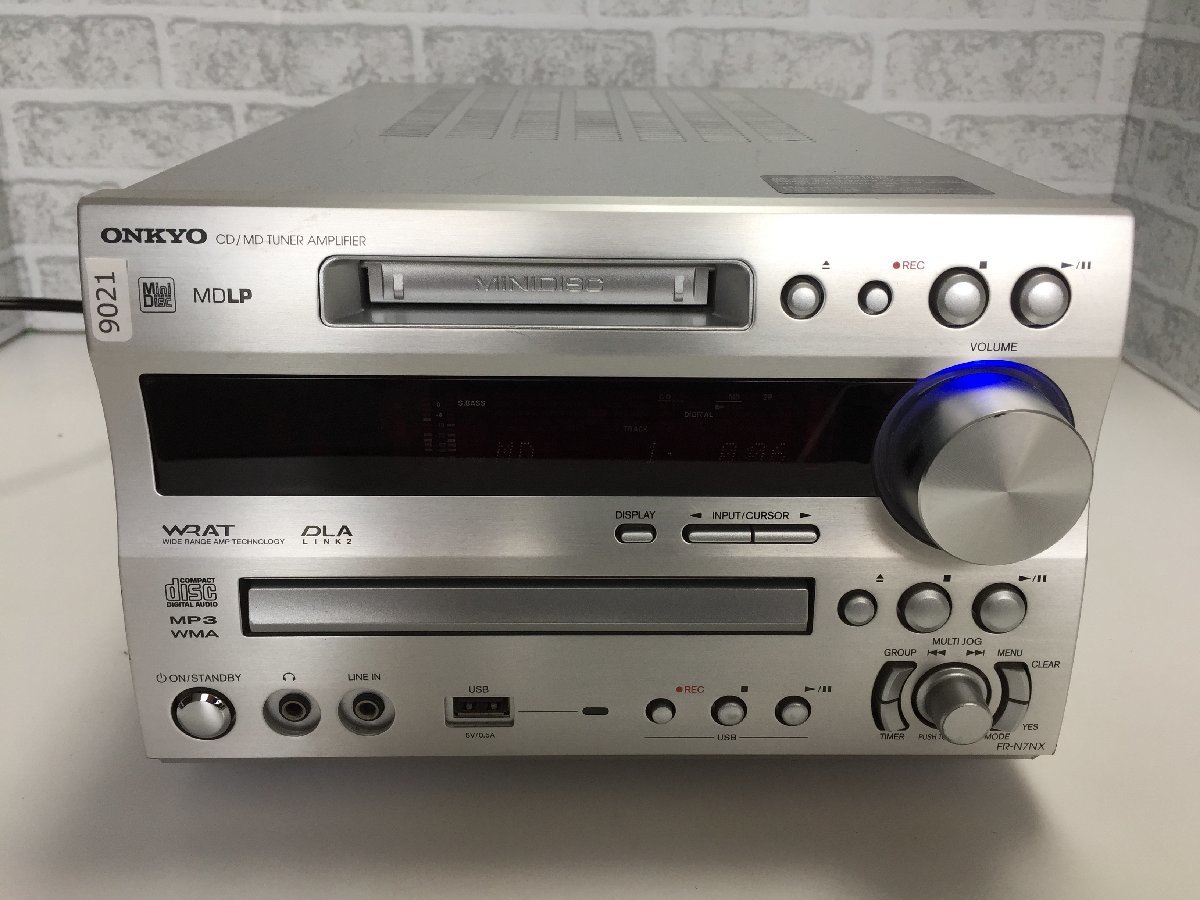 激安通販の ONKYO CD/MD/USBチューナーアンプ FR-N7NX 中古品9021