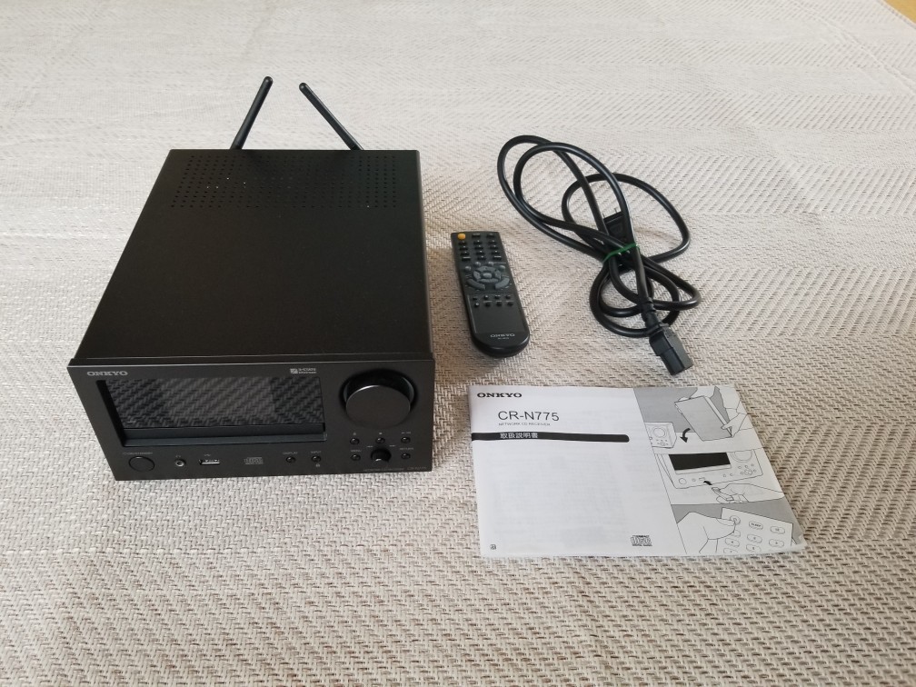 ONKYO ネットワークCDレシーバー ハイレゾ対応 シルバー CR-N775(S