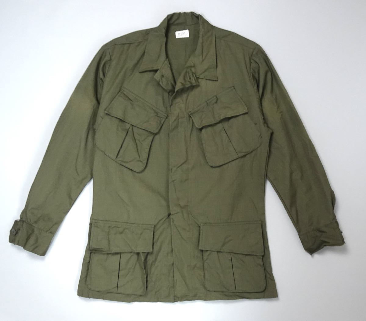 60s デッドストック U.S ARMY ポプリン ジャングルファティーグ