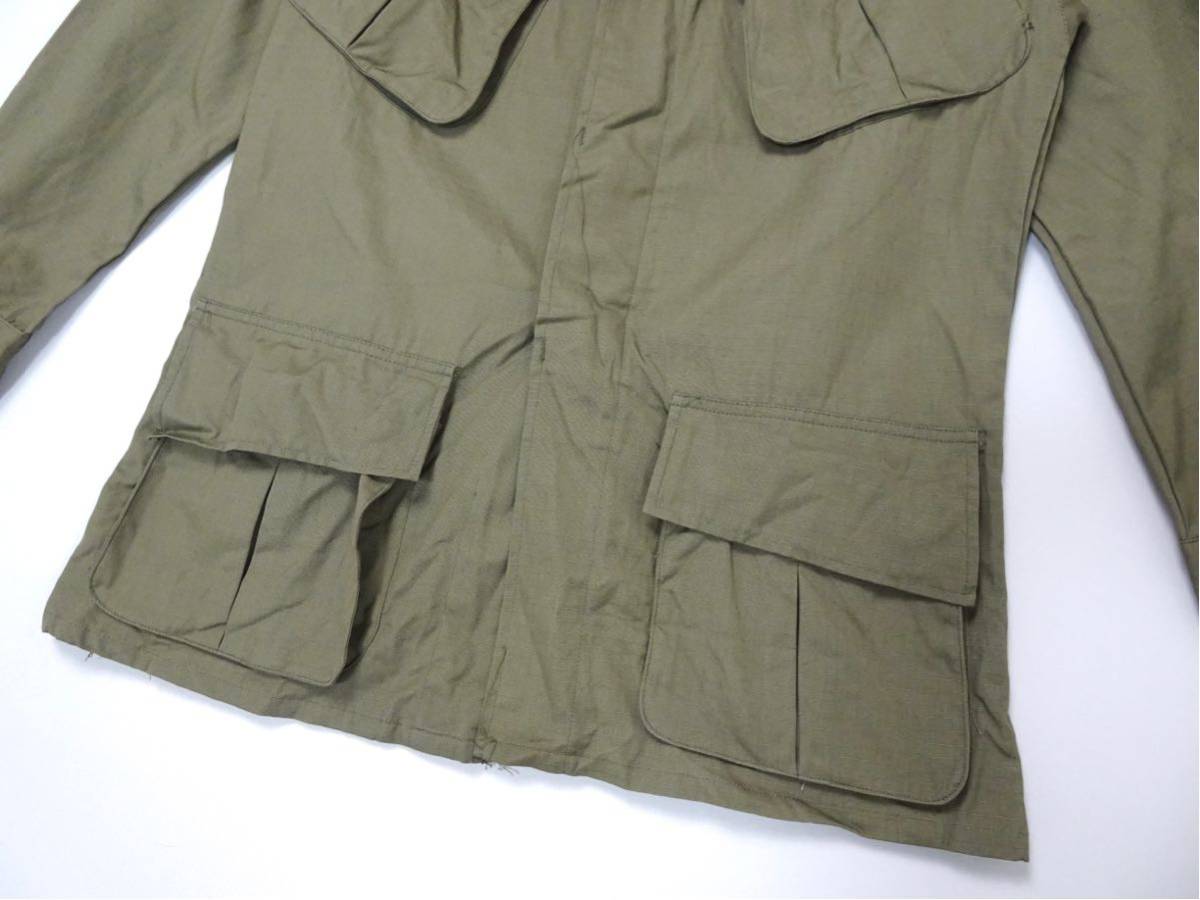60s デッドストック U.S ARMY ポプリン ジャングルファティーグ