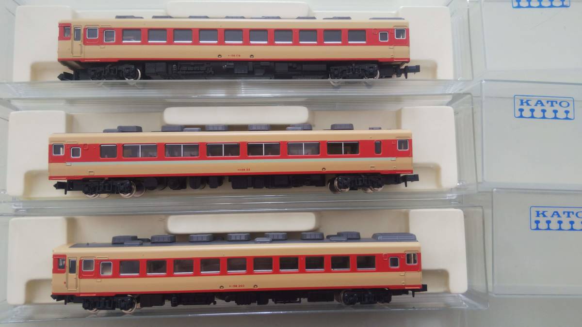 KATO カトー S614 キハ58系　3両セット　Nゲージ 鉄道 模型_画像2