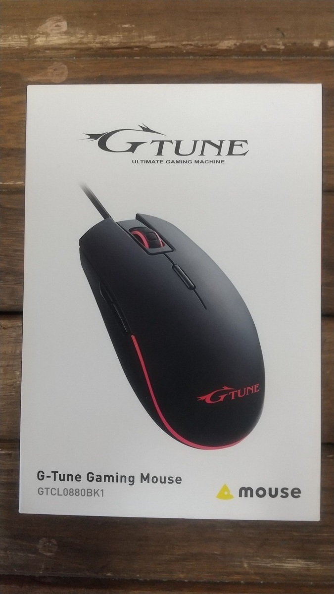 ★☆(鹿児島発送) 【未使用・未開封品】 G-TUNE/GTUNE Gaming Mouse/ゲーミングマウス GTCL0880BK1 mouse/マウスコンピューター☆★_画像1