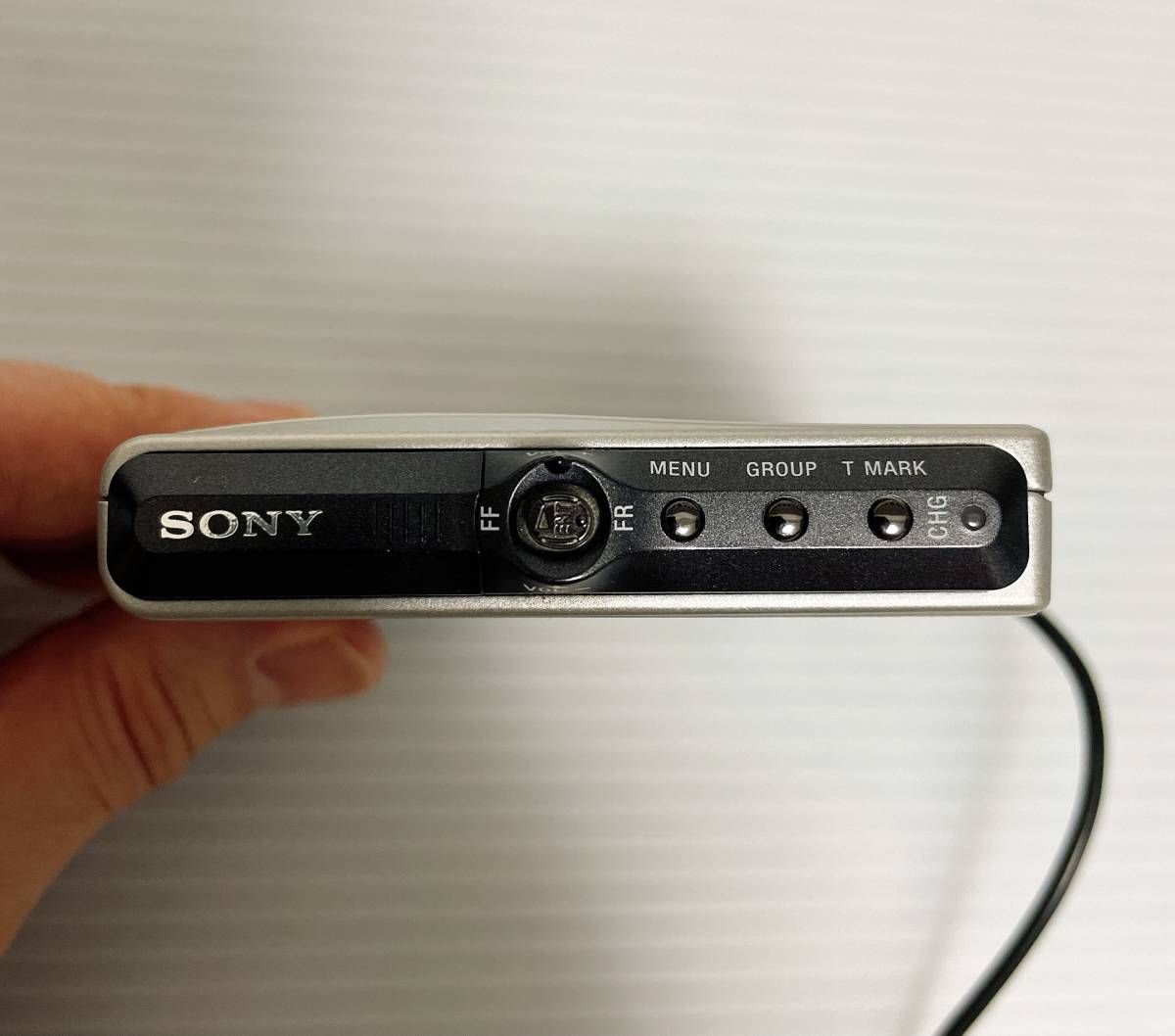 動作チェック済】SONY MZ-NH1 ソニー WALKMAN Hi-MD MDプレーヤー・MD