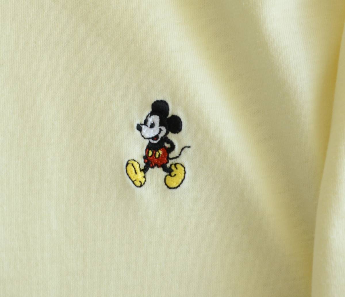 80sビンテージ USA製 Disney ミッキー ポロシャツ 刺繍 size M_画像4