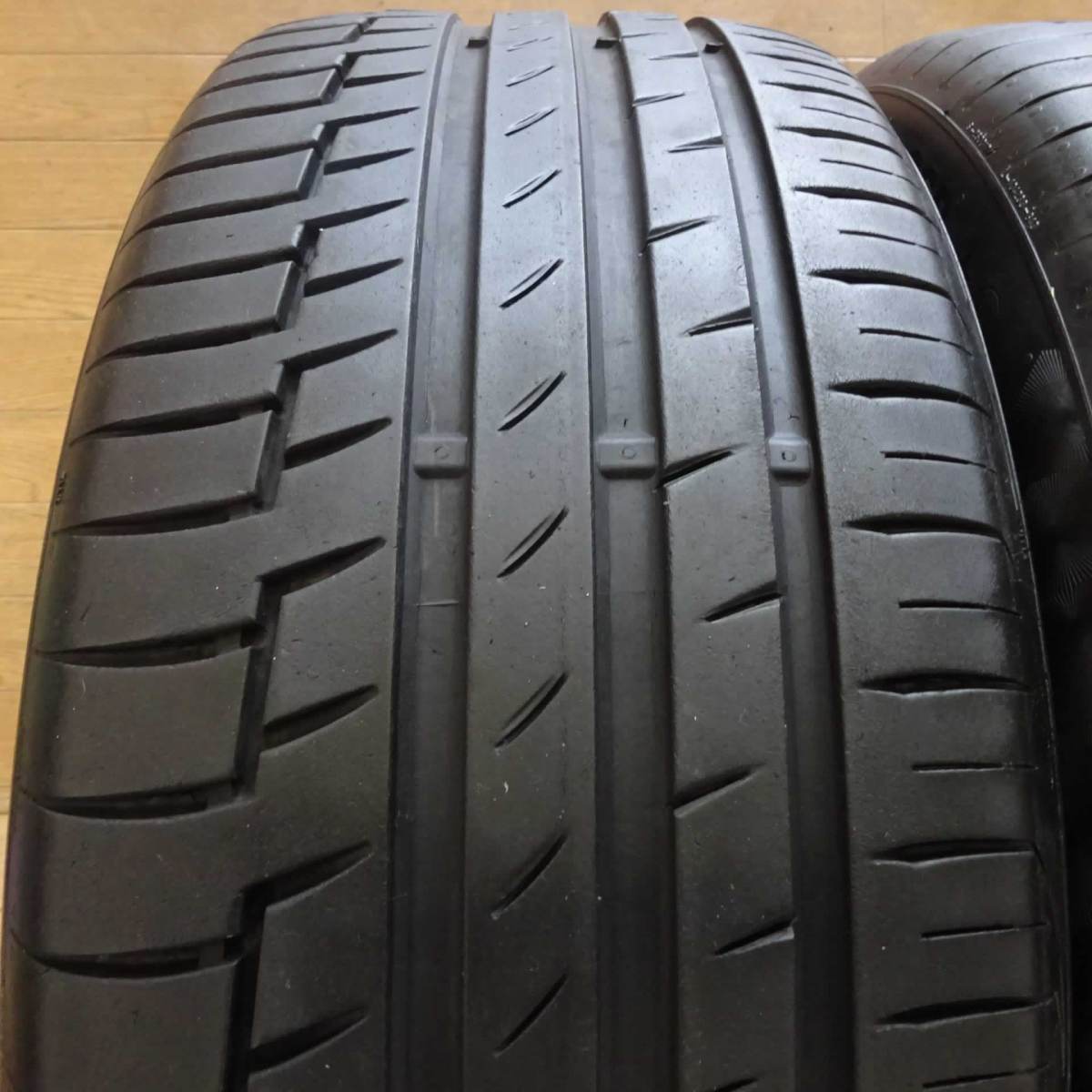 夏2本SET 会社宛 送料無料 225/50R18 95W コンチネンタル プレミアムコンタクト6 SSR レクサス オデッセイ ヴェゼル スカイライン NO,C0860_画像2