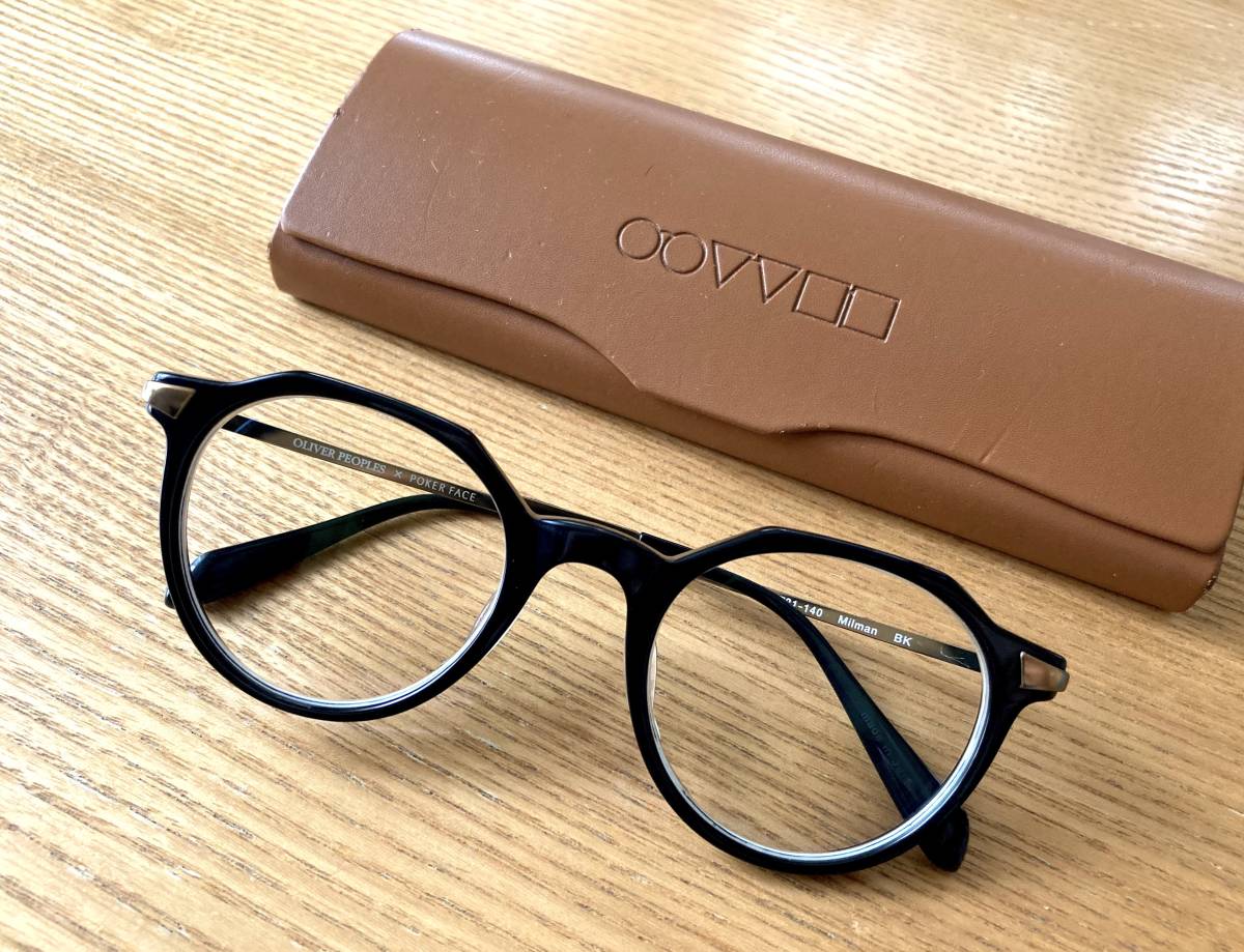 別注 OLIVER PEOPLES × PORKERFACE / Milman メガネ 眼鏡 クラウン