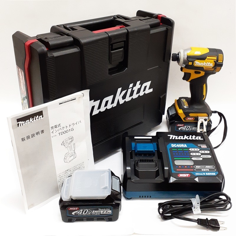 makita マキタ 充電式 インパクトドライバ TD001GDXFY (TD001G) 40Vmax