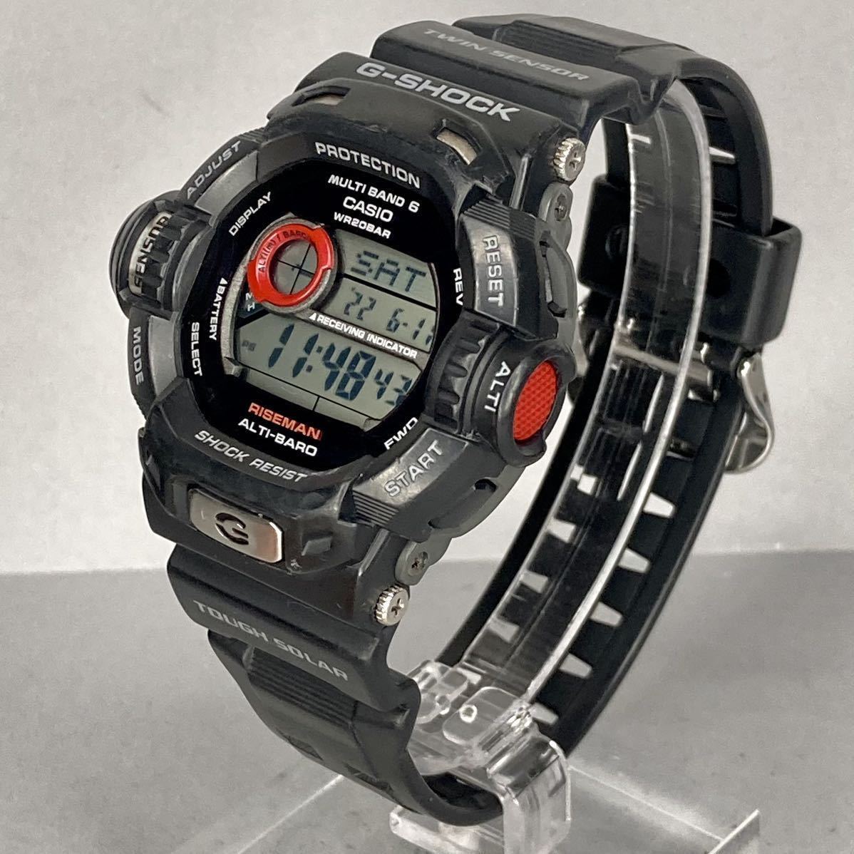 即納・正規品 未使用 G-SHOCK GW-9200J RISEMANライズマン 電波ソーラー メンズ