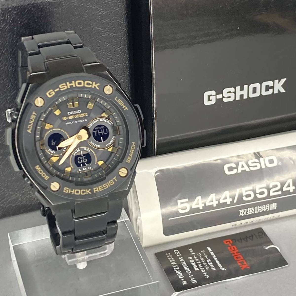 G-SHOCK G-STEEL GST-W300BD-1AJF 電波ソーラー gzerosolucoes.com.br