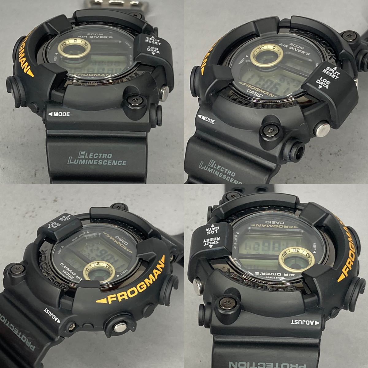 未使用同様 極美品G-SHOCK DW-8200BM-1T FROGMAN フロッグマン MEN IN