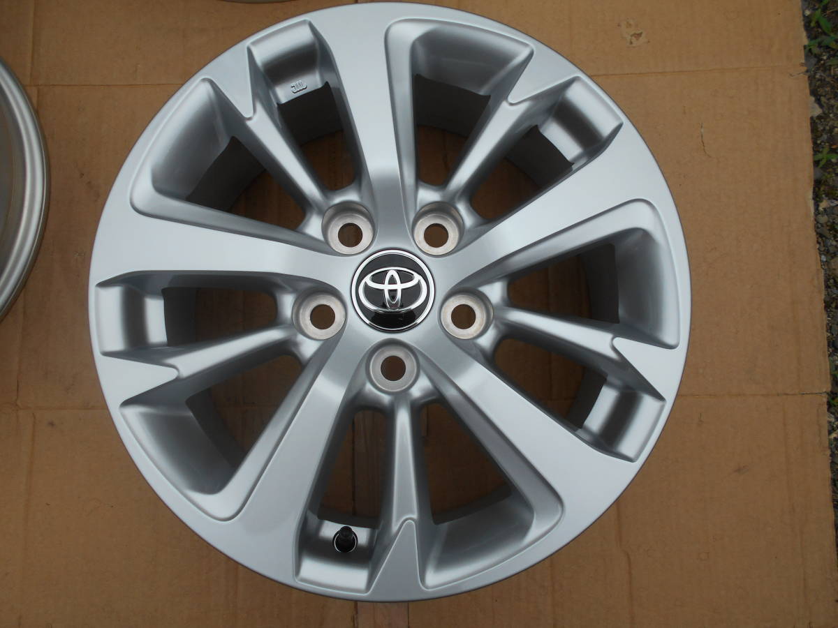 新車外し トヨタ ヤリスクロス PCD114.3-5H 純正ホイール4本セット