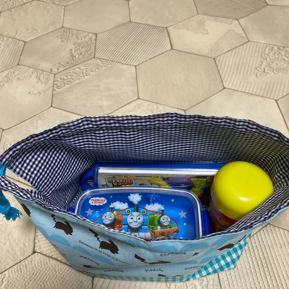 完成品 ポケモン お弁当袋 コップ袋 2点セット - 通販 - happyhead.in