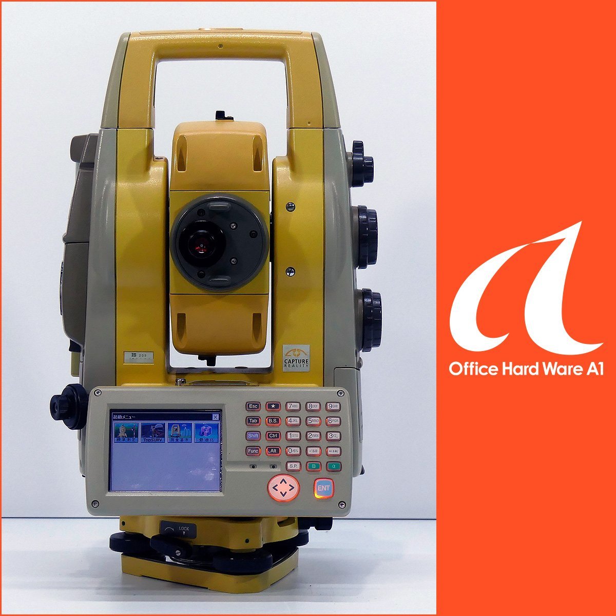 TOPCON IS-205 WT-100 USED トプコン 自動追尾 測量機 現状渡し TOPCON IS-205 WT-100 USED トプコン 自動追尾 測量機 現状渡し