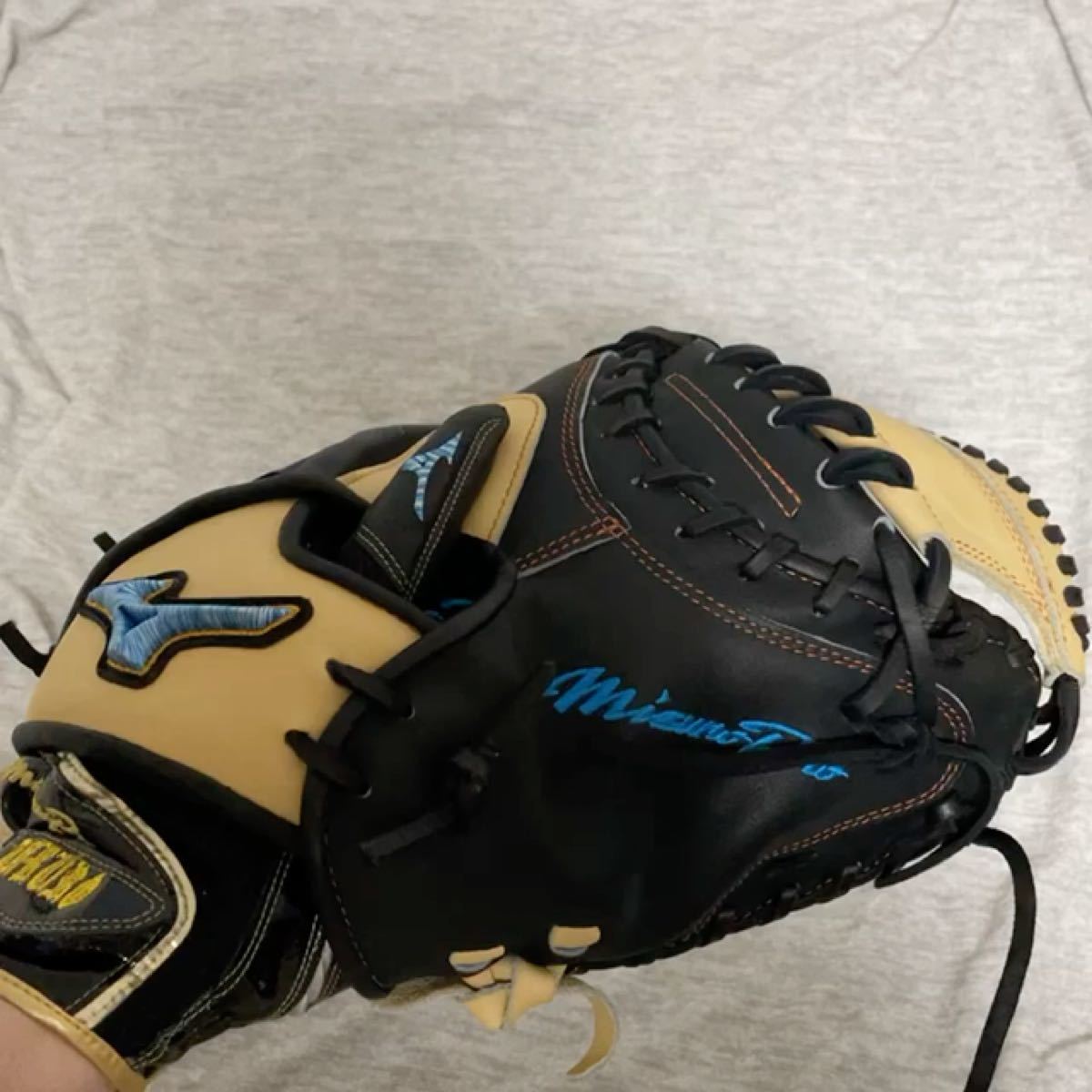 ミズノプロ 軟式キャッチャーミット 炭谷モデル ダイバー ミズノプロ 軟式キャッチャーミット 炭谷モデル ダイバー