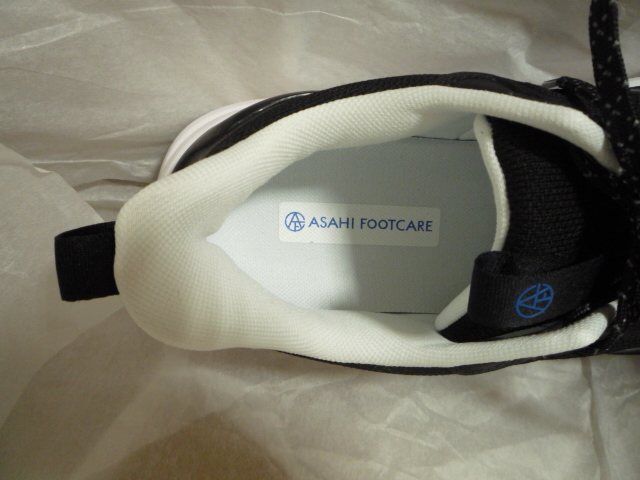  Asahi уход за ногами [ производство *.*.] совместная разработка! medical спецификация полная загрузка. комфорт обувь рождение 001 черный 28.0.