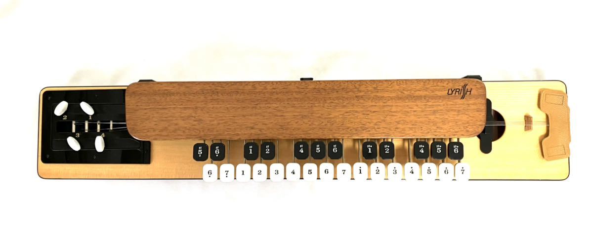 送料無料 良品 LYRISSH ライリッシュハープ 大正琴「LPS50(LPS-50
