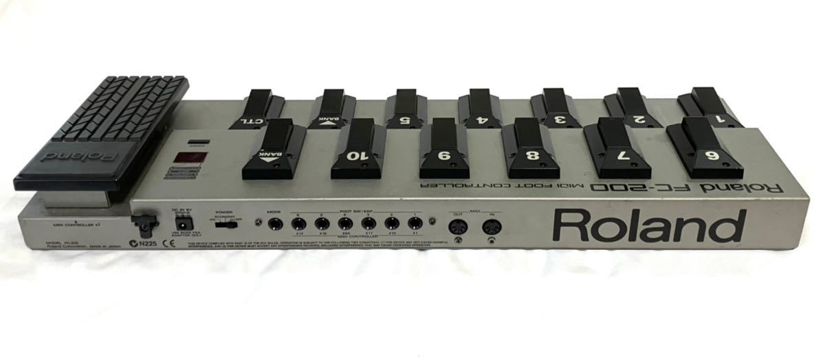 Roland FC-200 MIDI FOOT CONTROLLER - 器材