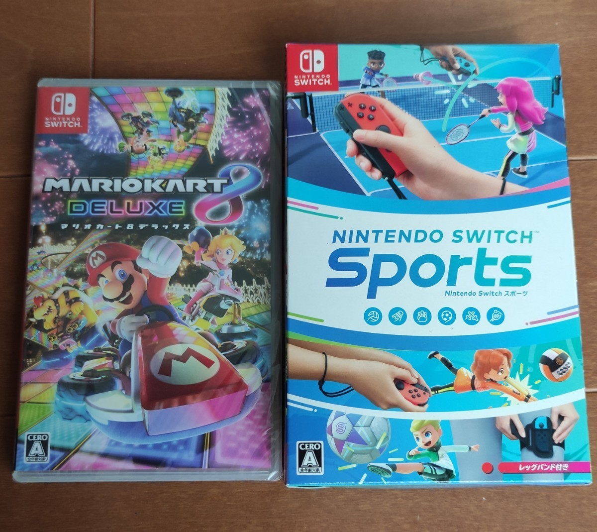 新品未開封品 マリオカート8デラックス Nintendo Switch Sports ニンテンドースイッチ スポーツ
