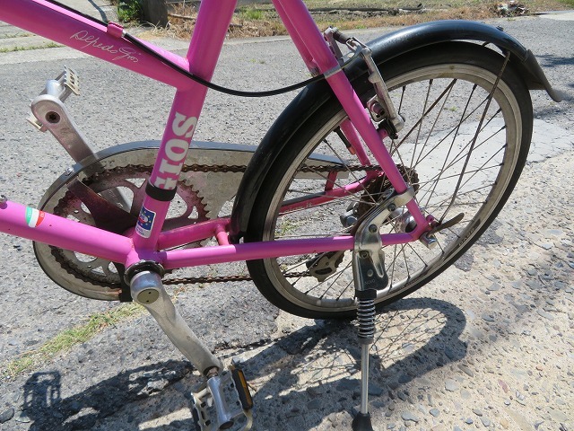 日本初の GIOS ジオス ミニベロ PULMINO プルミーノ P ブルー 小径車