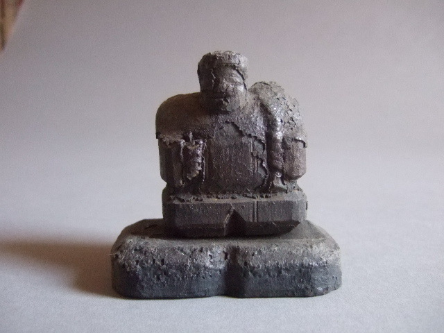 逸品江戸期ずるずる味の大黒神像民間仏庶民の信仰木の古民藝大黒恵比寿