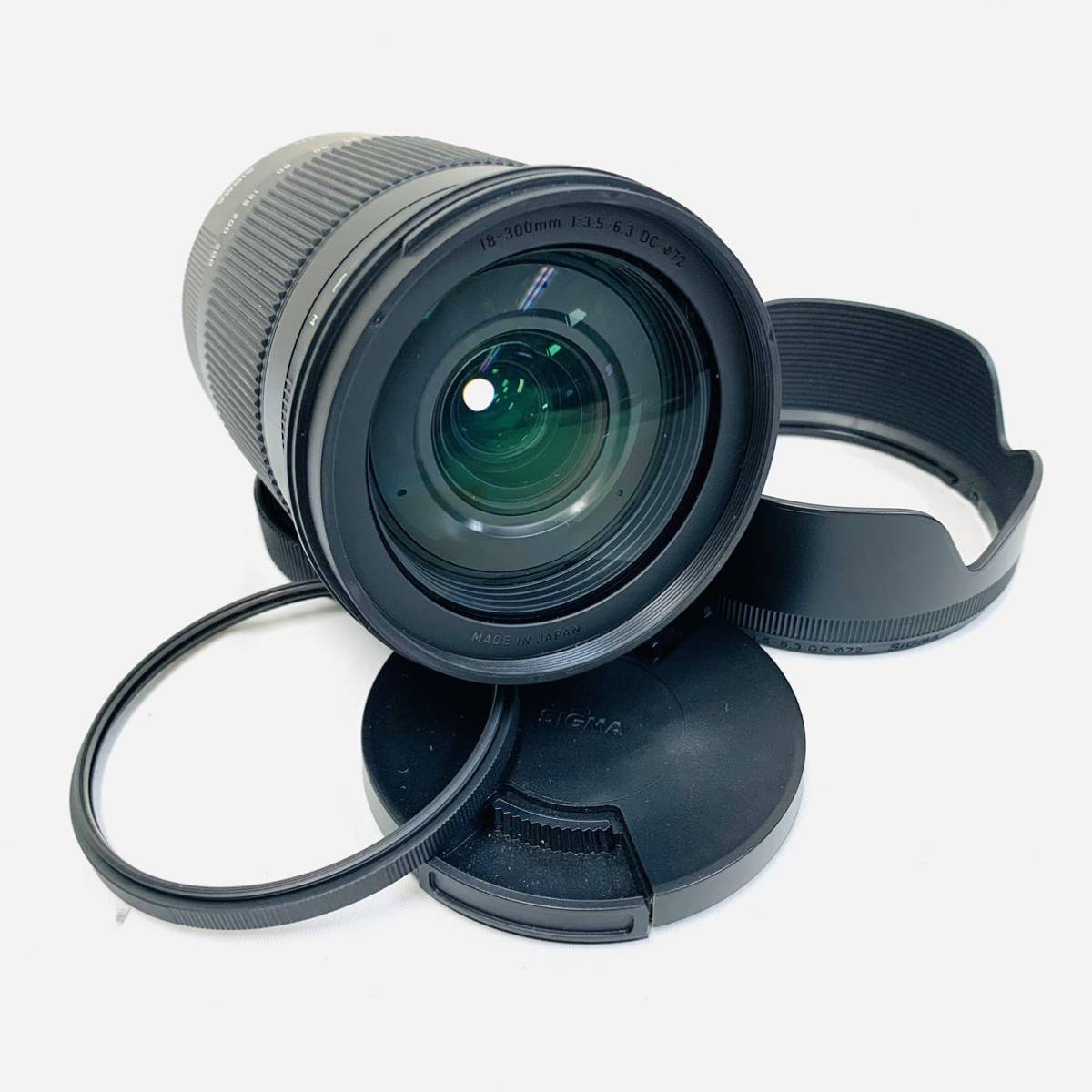 美品】sigma 18-300mm F3.5-6.3 DC Macro OS HSM for Canon キャノン