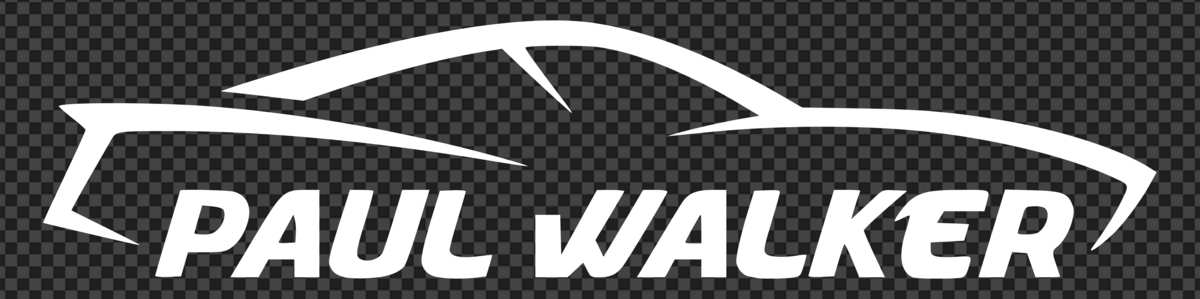 全16色!大人気!ポール・ウォーカー ステッカー!/Paul Walker/ワイルド・スピード ステッカー!Fast＆Furious/車用シール-2-白_画像1