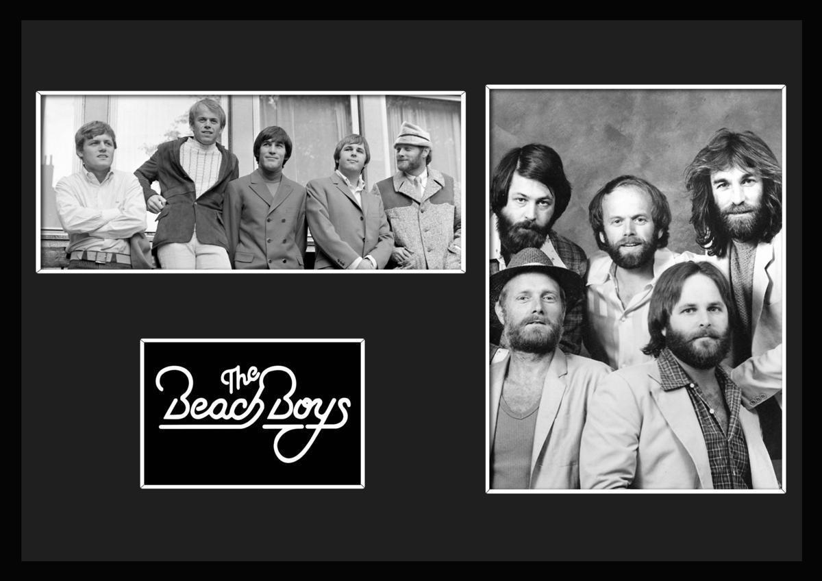 10種類!The Beach Boys/ザ・ビーチ・ボーイズ/ROCK/ロックバンドグループ/証明書付きフレーム/BW/モノクロ/ディスプレイ (4-3W)_画像1