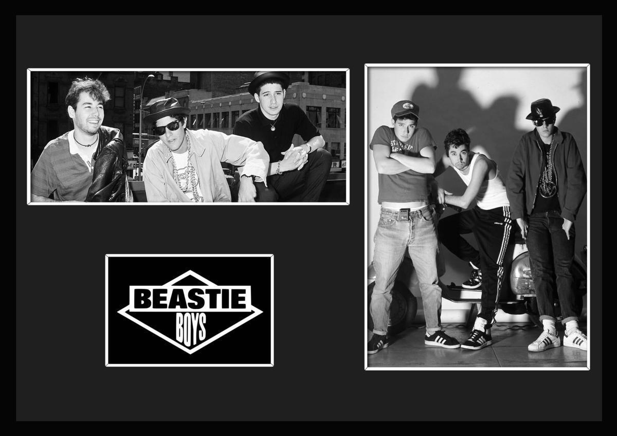 10種類!Beastie Boys/ビースティ・ボーイズ/ROCK/ロックバンドグループ/証明書付きフレーム/BW/モノクロ/ディスプレイ(1-3W)_画像1