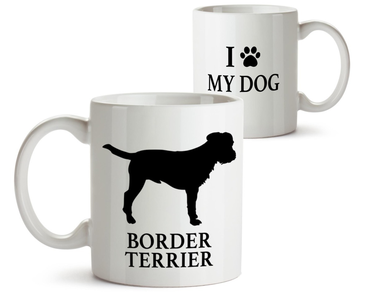 大人気《愛犬マグカップ/Dog Mugcup》【Border Terrier/ボーダー・テリア】イヌ/ワンちゃん/ペット/Pet-82_画像2